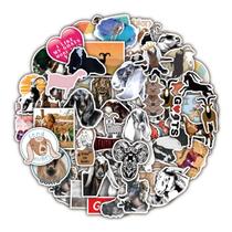 Pacote de adesivos Goat Anime, vinil impermeável, 50 unidades de 4-7 cm Pacote de adesivos Goat Anime, vinil impermeável, 50 unidades de 4-7 cm