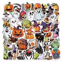 Pacote de adesivos Halloween Horror, 48 unidades, Bloody Handprint, Splatter