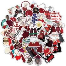 Pacote de adesivos Handmaids Tales Anime 50 unidades de desenho animado de 4-8 cm Pacote de adesivos Handmaids Tales Anime 50 unidades de desenho animado de 4-8 cm