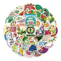 Pacote de adesivos Healthy Eating Motivational Food & Die 50 unidades Pacote de adesivos Healthy Eating Motivational Food & Die 50 unidades