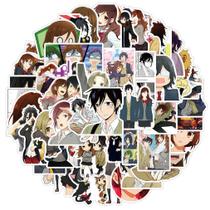 Pacote de adesivos HoriSans To Miyamura Kun OVAs Anime 50 unidades