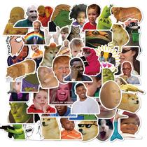 Pacote de adesivos Internet Celebrity Expression, 50 unidades Pacote de adesivos Internet Celebrity Expression, 50 unidades