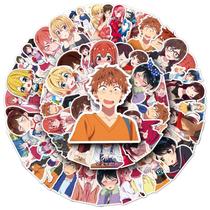 Pacote de adesivos Loan Girlfriend Anime Waterproof Vinyl S 50 unidades
