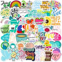 Pacote de adesivos Mental Health 50 unidades de vinil Psychology Brain