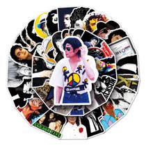 Pacote de adesivos Michael Jackson Anime 51 unidades 4-8 cm Pacote de adesivos Michael Jackson Anime 51 unidades 4-8 cm