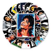 Pacote de adesivos Michaels Jacksons Anime Waterproof Vinil 51 unidades