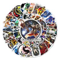 Pacote de adesivos Mortal Kombat Mortalss Anime Waterproof Vinyl Pacote de adesivos Mortal Kombat Mortalss Anime Waterproof Vinyl