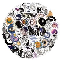 Pacote de adesivos Mysterious Astrologys Anime 60 unidades de 5 a 7 cm