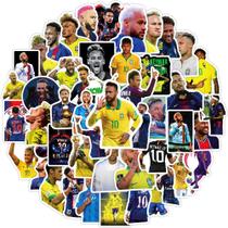Pacote de adesivos Neymars Football Star à prova d'água, 50 unidades