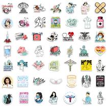 Pacote de adesivos Nurse Life, 50 unidades, Inspirational Healthcare