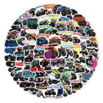 Pacote de adesivos OffRoad Truck Anime, vinil impermeável, 100 unidades Pacote de adesivos OffRoad Truck Anime, vinil impermeável, 100 unidades