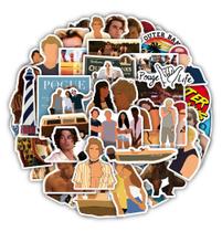 Pacote de adesivos Outers Banks Anime, vinil impermeável, 50 unidades