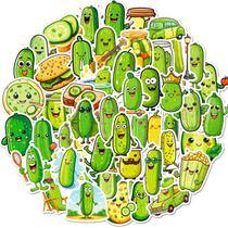 Pacote de adesivos Pickle Anime Waterproof Vinyl 50 unidades