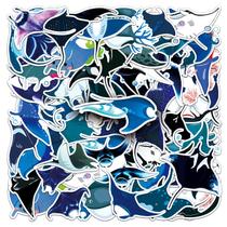 Pacote de adesivos Piranha Theme Fierce Cartoon Fish Vinyl 50 unidades Pacote de adesivos Piranha Theme Fierce Cartoon Fish Vinyl 50 unidades