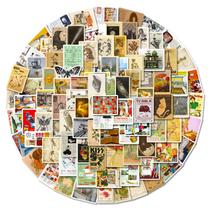 Pacote de adesivos: pôster vintage, 100 peças de grafite estético retrô Pacote de adesivos: pôster vintage, 100 peças de grafite estético retrô