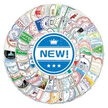 Pacote de adesivos Postmark Anime 116 unidades de bastão decorativo de desenho animado