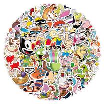 Pacote de adesivos Powerpuffs Girls Anime 100 unidades de 5-8 cm Pacote de adesivos Powerpuffs Girls Anime 100 unidades de 5-8 cm