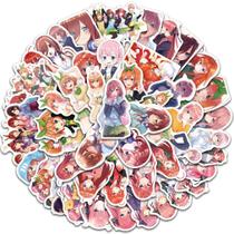 Pacote de adesivos Quintessentials Quintuplets Anime x50