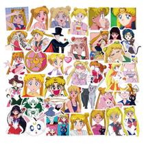 Pacote de adesivos Sailors Moons Anime 50 unidades de 5-9 cm Cartoon S
