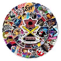 Pacote de adesivos Strangers Anime Waterproof Vinyl 51 unidades