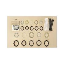 Pacote De Adesivos Temáticos Em Preto E Branco Com 20 Peças Para Decoração De Cadernos E Scrapbook