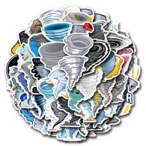 Pacote de adesivos Tornado Theme Cartoon Storm Hurricane Twister