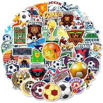 Pacote de adesivos World Cup Football Anime Waterp 50 unidades