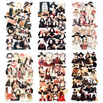 Pacote de adesivos YOKSAS Vintage Witch Scrapbook 120 unidades
