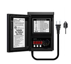 Pacote de alimentação Malibu 120 Watt com sensor e proteção contra intempéries