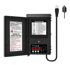 Pacote de alimentação Malibu 300W com sensor e proteção contra intempéries