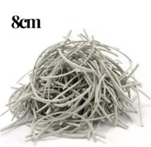 Pacote de Amarrilho Plástico Branco de 8cm com 100 gramas