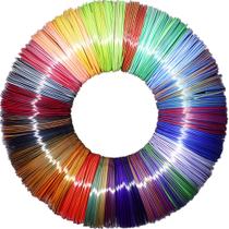Pacote de amostra de recarga de filamento MIKA3D Silk PLA 25 cores