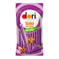 Pacote de Bala Tipo Regaliz Sabor de Uva Azedinha 70g Dori