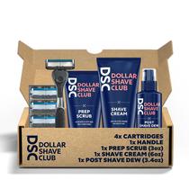 Pacote de barbear Dollar Shave Club 6-Blade Ultimate com acessórios