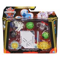 Pacote de Batalha Bakugan White Base Spin Master - Bonecos de Ação Pacote de Batalha Bakugan White Base Spin Master - Bonecos de Ação
