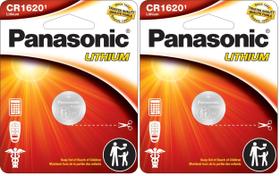 Pacote de bateria de célula de moeda de lítio de longa duração Panasonic CR1620 de 3,0 V