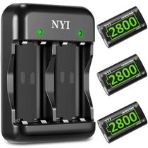 Pacote de bateria do controlador Xbox NYI Fast Charging 3x2800mAh