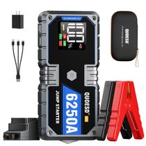 Pacote de bateria Jump Starter QUOESD 6250A para gás/diesel Pacote de bateria Jump Starter QUOESD 6250A para gás/diesel