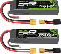 Pacote de bateria Lipo OVONIC 4S 6700mAh e 3S 5000mAh Pacote de bateria Lipo OVONIC 4S 6700mAh e 3S 5000mAh