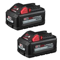 Pacote de bateria Milwaukee M18 REDLITHIUM HIGH Output XC 6.0Ah (2 unidades)