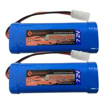 Pacote de bateria RC GEILIENERGY 7,2 V 3800 mAh de alta capacidade (pacote com 2)