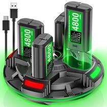 Pacote de bateria recarregável RJAD para controle Xbox (pacote com 4)