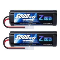 Pacote de bateria recarregável Zeee 7.2V 5000mAh NiMH (pacote com 2) Pacote de bateria recarregável Zeee 7.2V 5000mAh NiMH (pacote com 2)