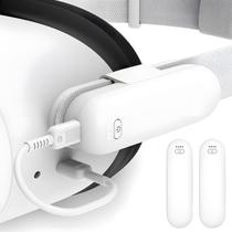 Pacote de bateria YACVRLT para Meta/Oculus Quest 2/Quest 3/Quest 3S 5000mAh