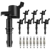 Pacote de bobina de ignição e substituição de velas de ignição para Ford 5.4L V8