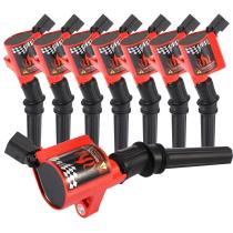 Pacote de bobinas de ignição CarBole DG508 para Ford E150 E250 E550 F150 F250 F550 Pacote de bobinas de ignição CarBole DG508 para Ford E150 E250 E550 F150 F250 F550