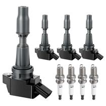 Pacote de bobinas de ignição e conjunto de velas de ignição para Hyundai Kia 2.4L