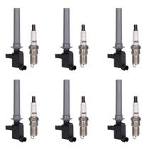 Pacote de bobinas de ignição Spark Plugs Set 6 para Ford Escape 3.0L Pacote de bobinas de ignição Spark Plugs Set 6 para Ford Escape 3.0L
