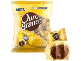 Pacote de Bombom Chocolate Ouro Branco 1kg - Lacta