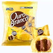 Pacote de Bombom Chocolate Ouro Branco 1kg - Lacta